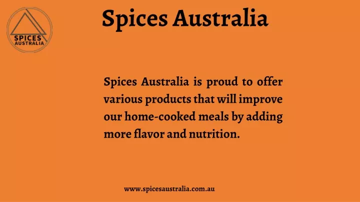 spices australia
