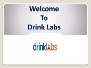 Create Your Own Drink - The Drink Labs