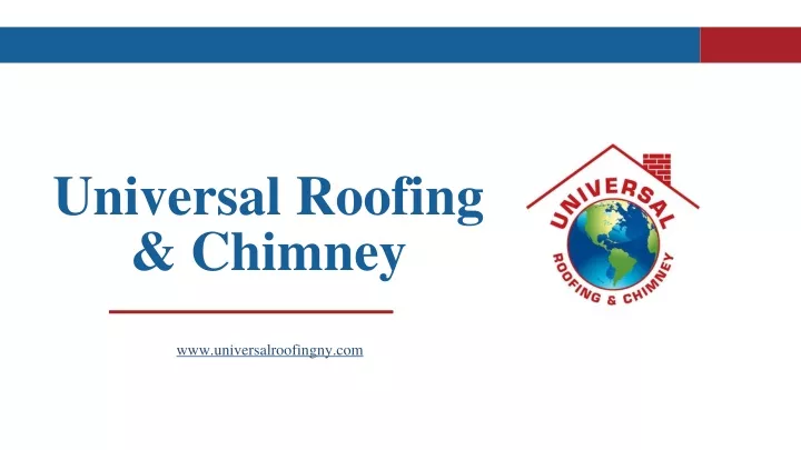 universal roofing chimney