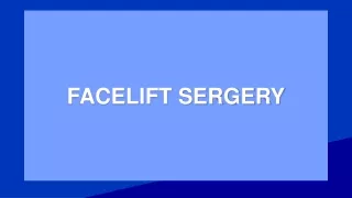 facelift sergery