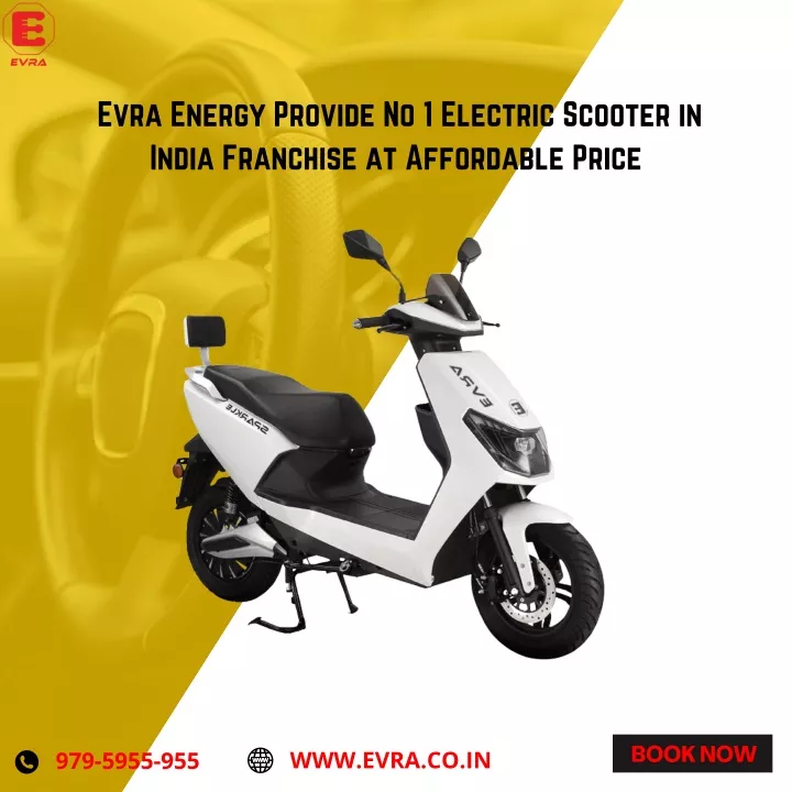evra energy provide no 1 electric scooter