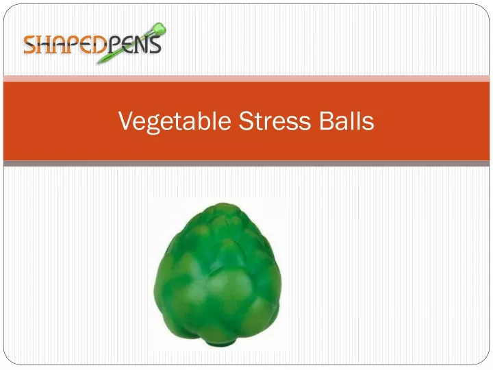 vegetable stress balls