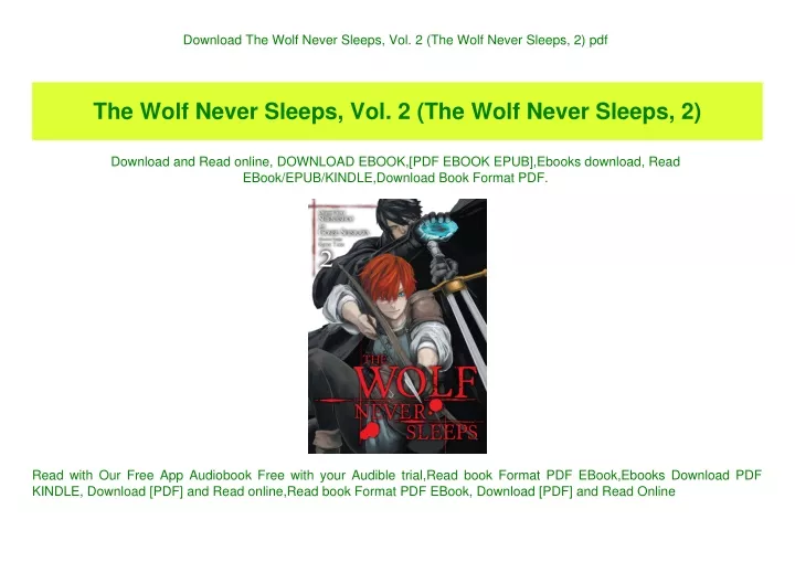 download the wolf never sleeps vol 2 the wolf