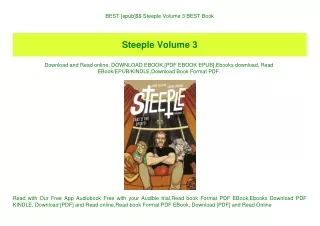 BEST [epub]$$ Steeple Volume 3 BEST Book