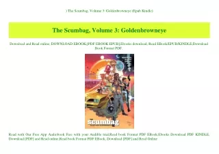 ^READ) The Scumbag  Volume 3 Goldenbrowneye (Epub Kindle)