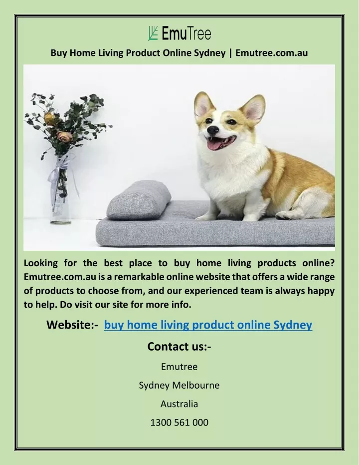 buy home living product online sydney emutree