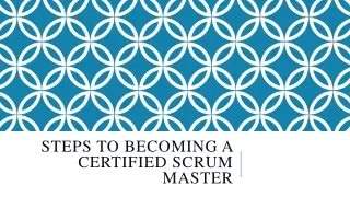 Scrum Master Online Training