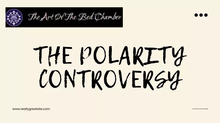 the polarity controversy