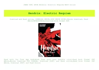 [READ PDF] EPUB Hendrix Electric Requiem BEST Online
