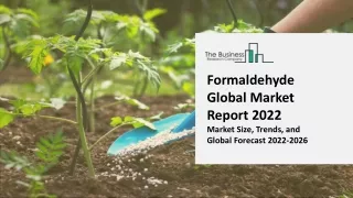 formaldehyde global market report 2022 market
