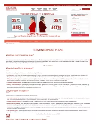 Term Insurance Plan & Its Types in India 2022