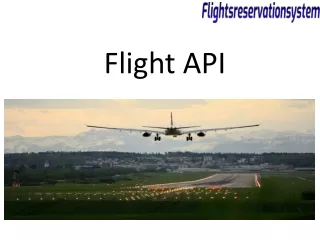 Flight API