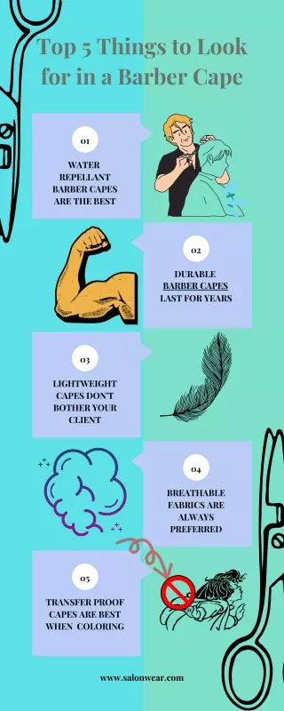 top 5 things to look for in a barber cape