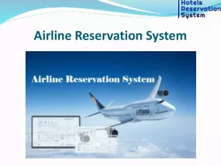 airline reservation system