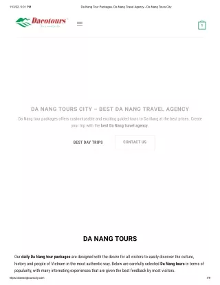 best da nang tour packages