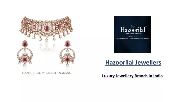 hazoorilal jewellers