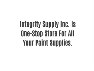 Integrity Supply
