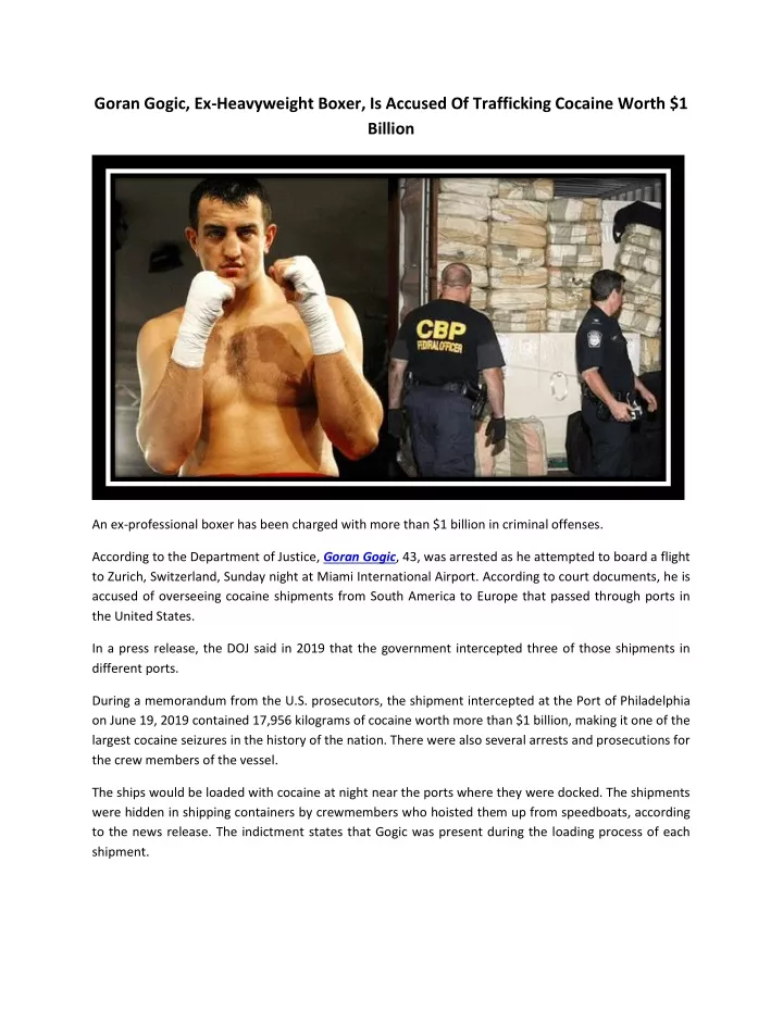 goran gogic ex heavyweight boxer is accused