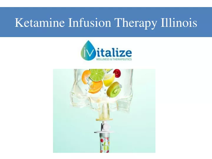 ketamine infusion therapy illinois