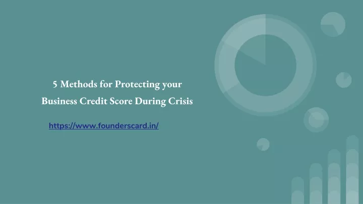5 methods for protecting your business credit score during crisis