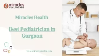 Best Pediatrician in Gurgaon