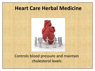 heart care herbal medicine
