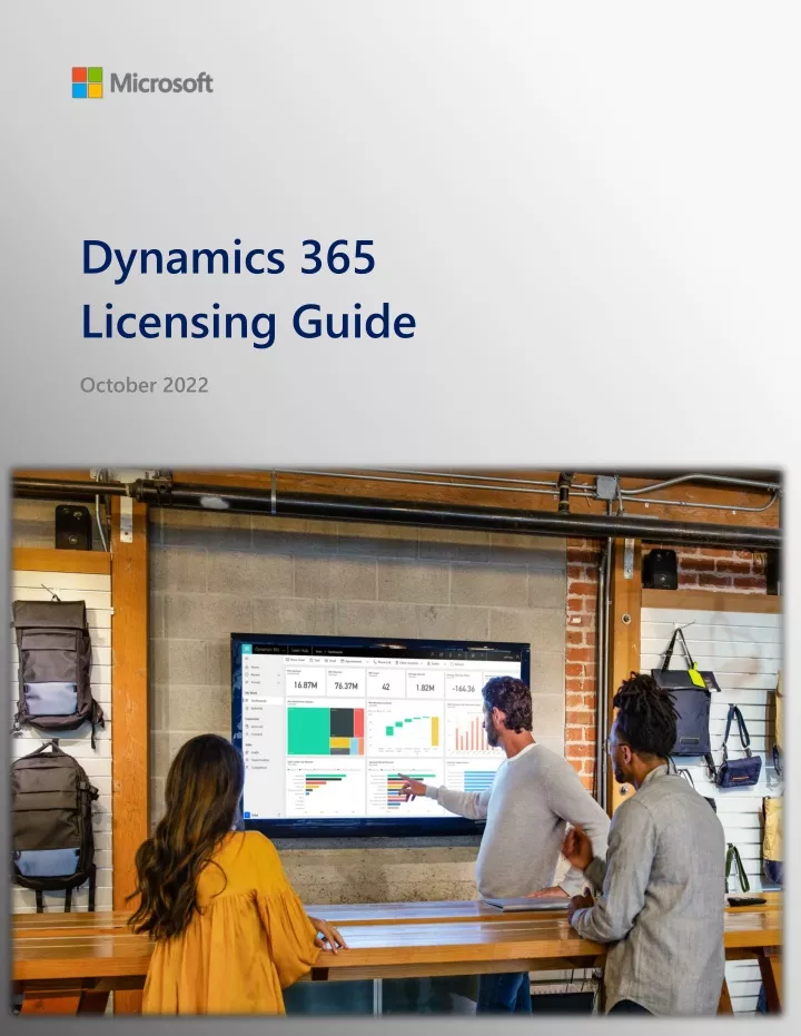 dynamics 365 licensing guide