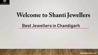 Latest jewellery collection of shanti jewellers