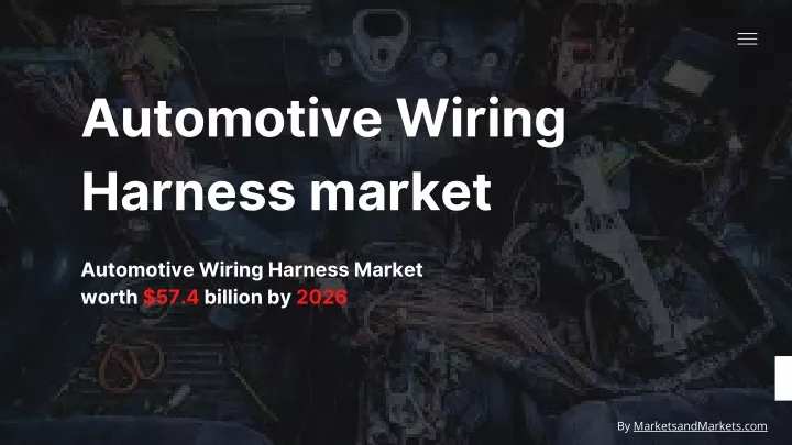 automotive wiring harness market
