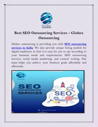 Best SEO Outsourcing Services