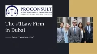 The #1 Law Firm in Dubai Uaeahead