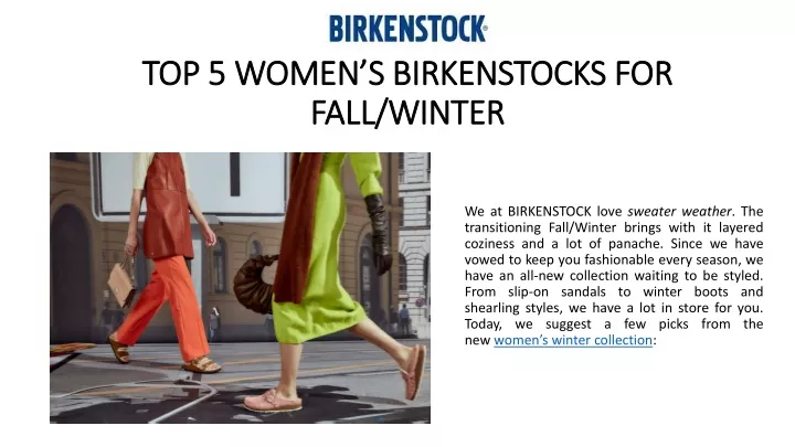 top 5 women s birkenstocks for fall winter