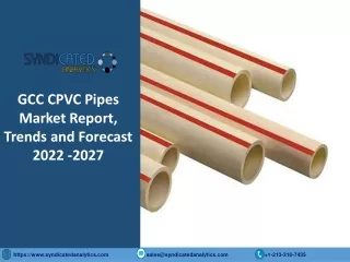 gcc cpvc pipes market report trends and forecast