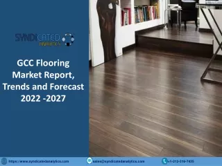 gcc flooring market report trends and forecast