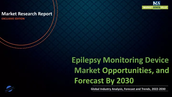 market research report exclusive edition