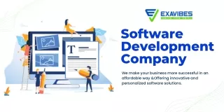 Best software development company in India - Exavibes Services