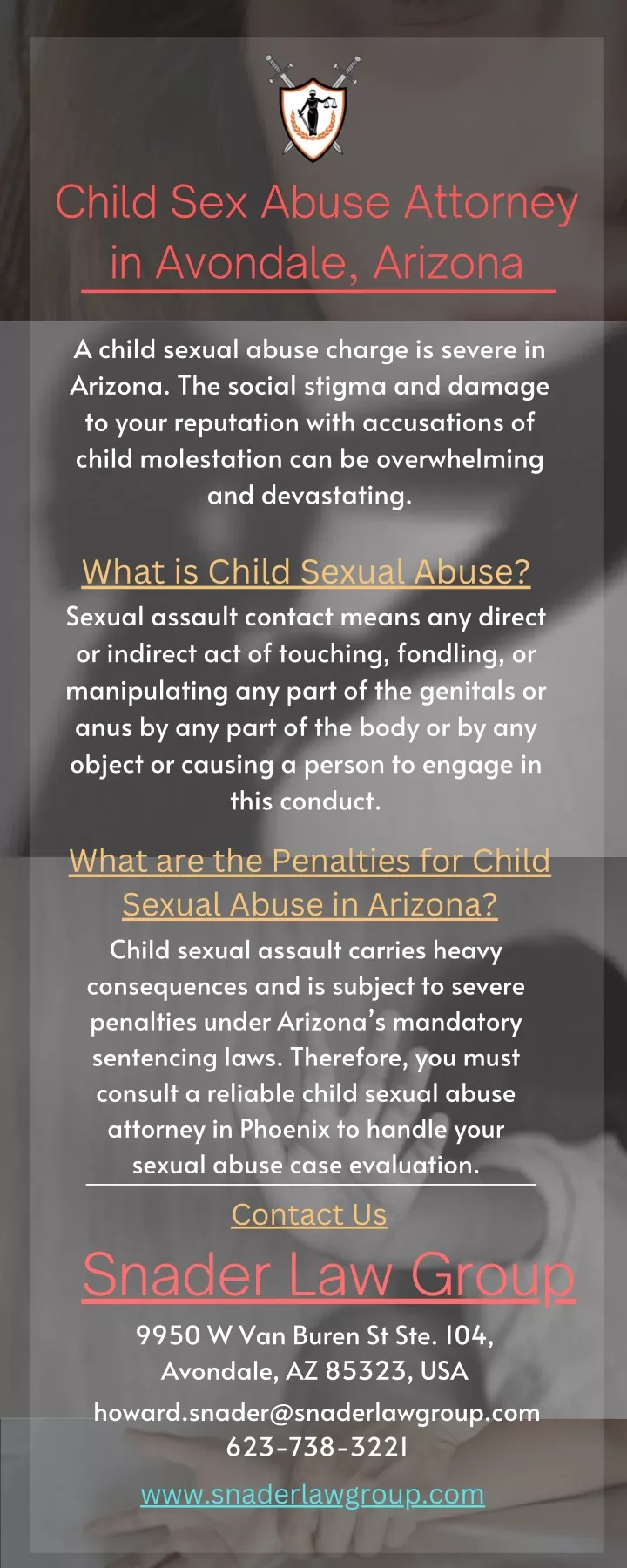 child sex abuse attorney in avondale arizona
