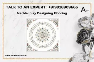 Marble Inlay Designing Flooring - Call Now 9928909666