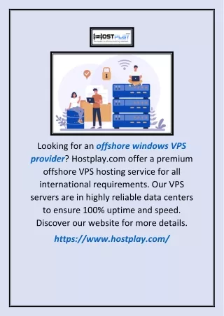 looking for an offshore windows vps provider