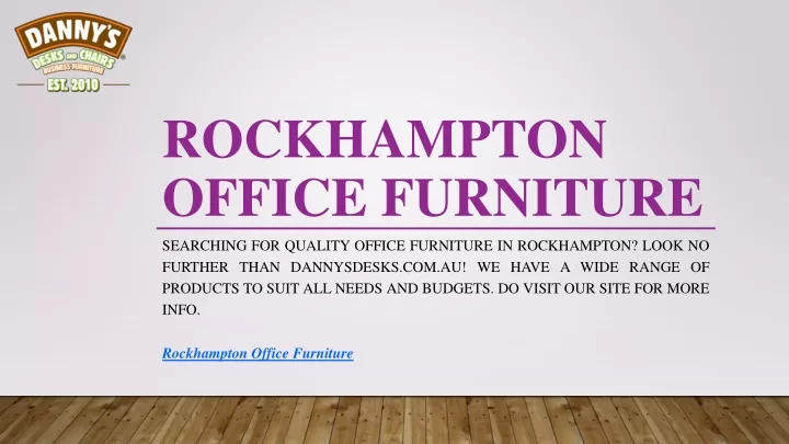rockhampton office furniture