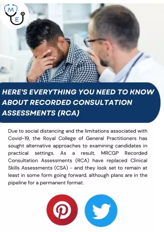 Here's Everything You Need To Know About Recorded Consultation Assessments (RCA)