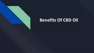 b enefits of cbd oil