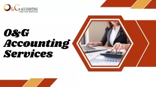 Accounting Services Plantation - O&G Accounting Services