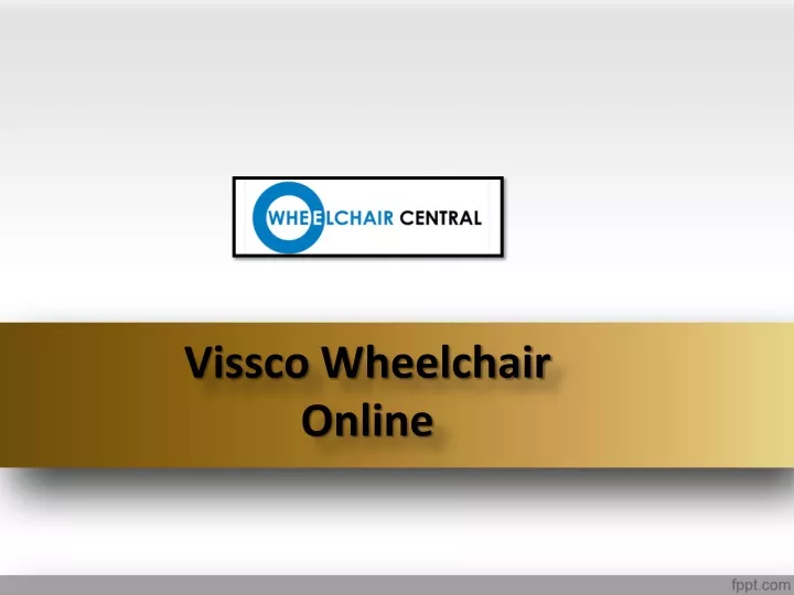 vissco wheelchair online