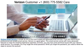 verizon customer 1 800 775 5582 care