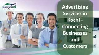Advertising Services in Kochi - Connecting Businesses and Customers