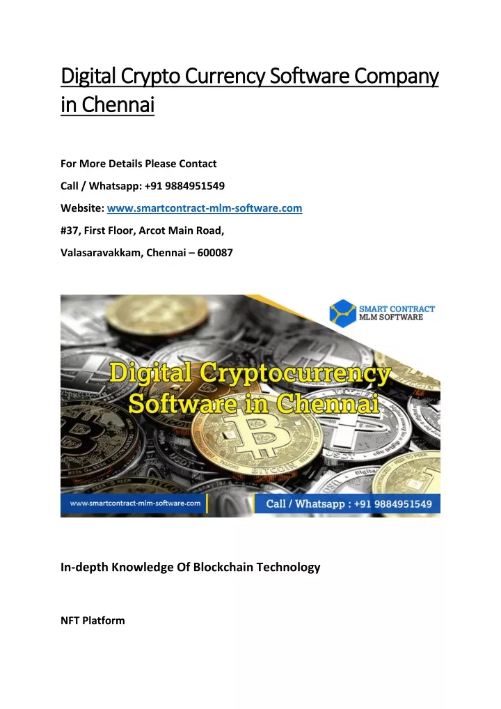 digital crypto currency software company digital