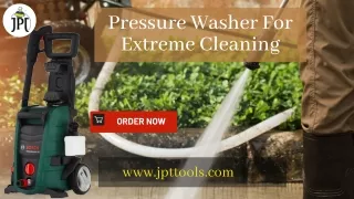 High Bosch Pressure Washer - JPT Tools