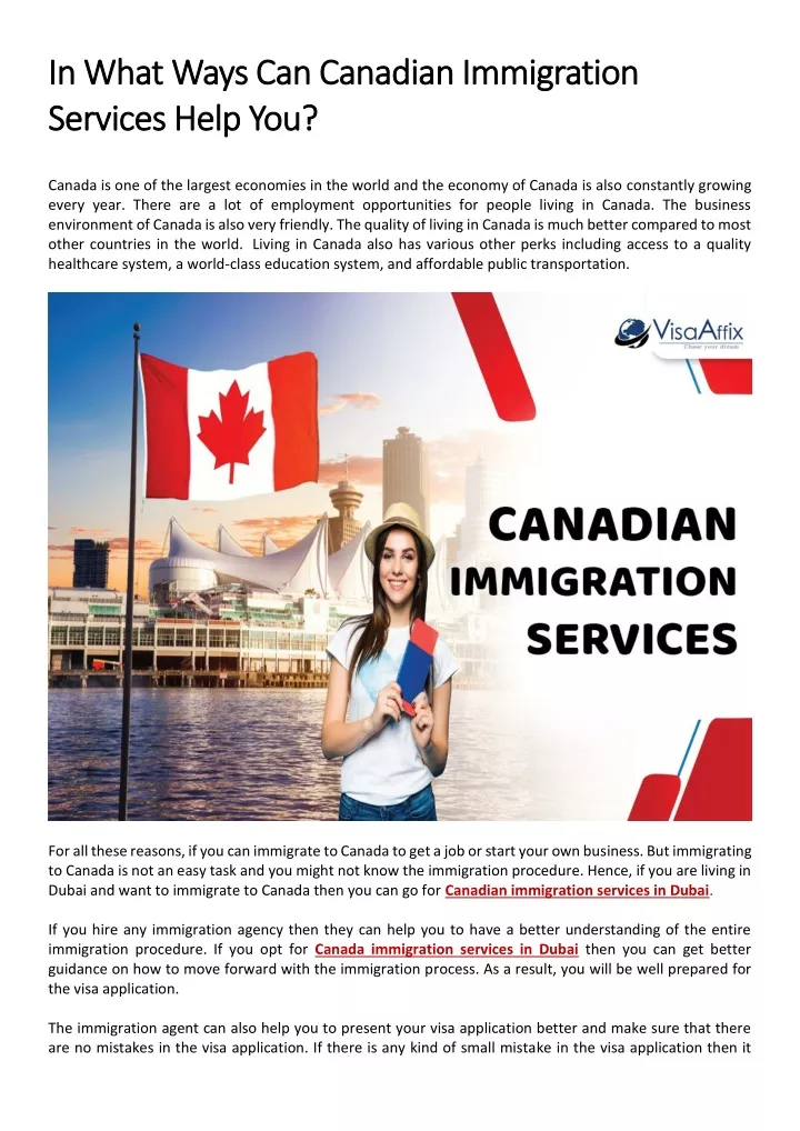 i in n what ways can canadian immigration what