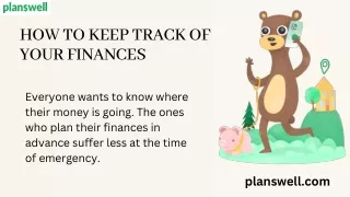 How to Keep Track of Your Finances